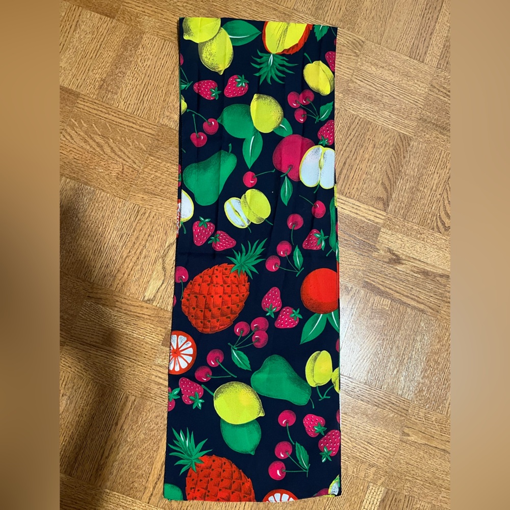 🌸 Colorful Fruit Print Scarf (3 for $25)